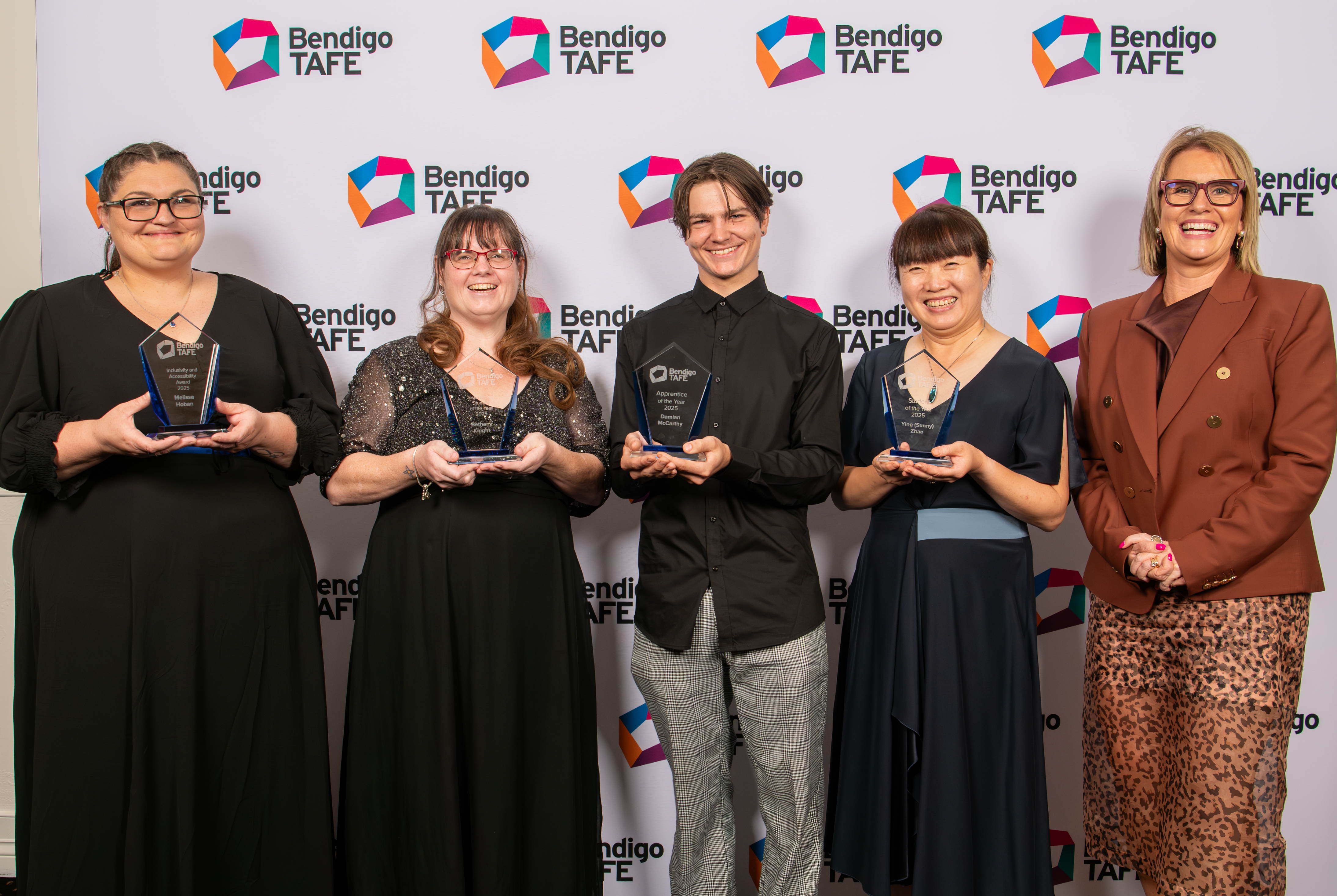 Top achievers at Bendigo TAFE awarded